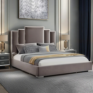 Bermuda King Bed - Velvet